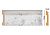 Плинтус напольный из дюрополимера Decomaster D005-79ДМ (79*13*2400мм)