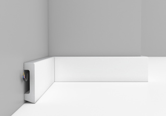 Плинтус напольный из дюрополимера Decomaster D234ДМ/15 (58*16*2000мм)